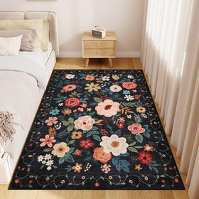 DUKINO 3x5 rug withstands high-traffic areas while staying comfy.