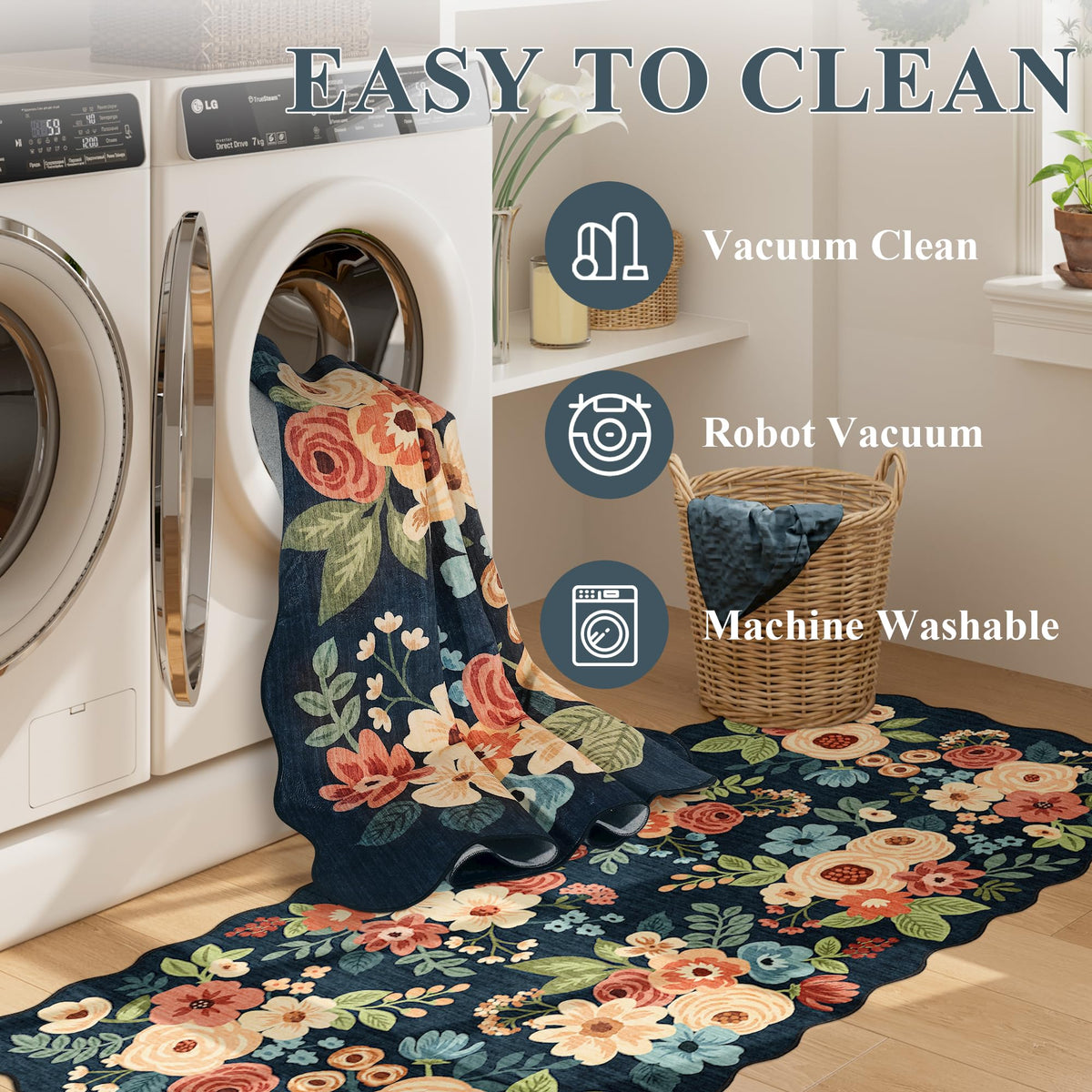 DUKINO bedroom decor rug enhancing color and softness underfoot