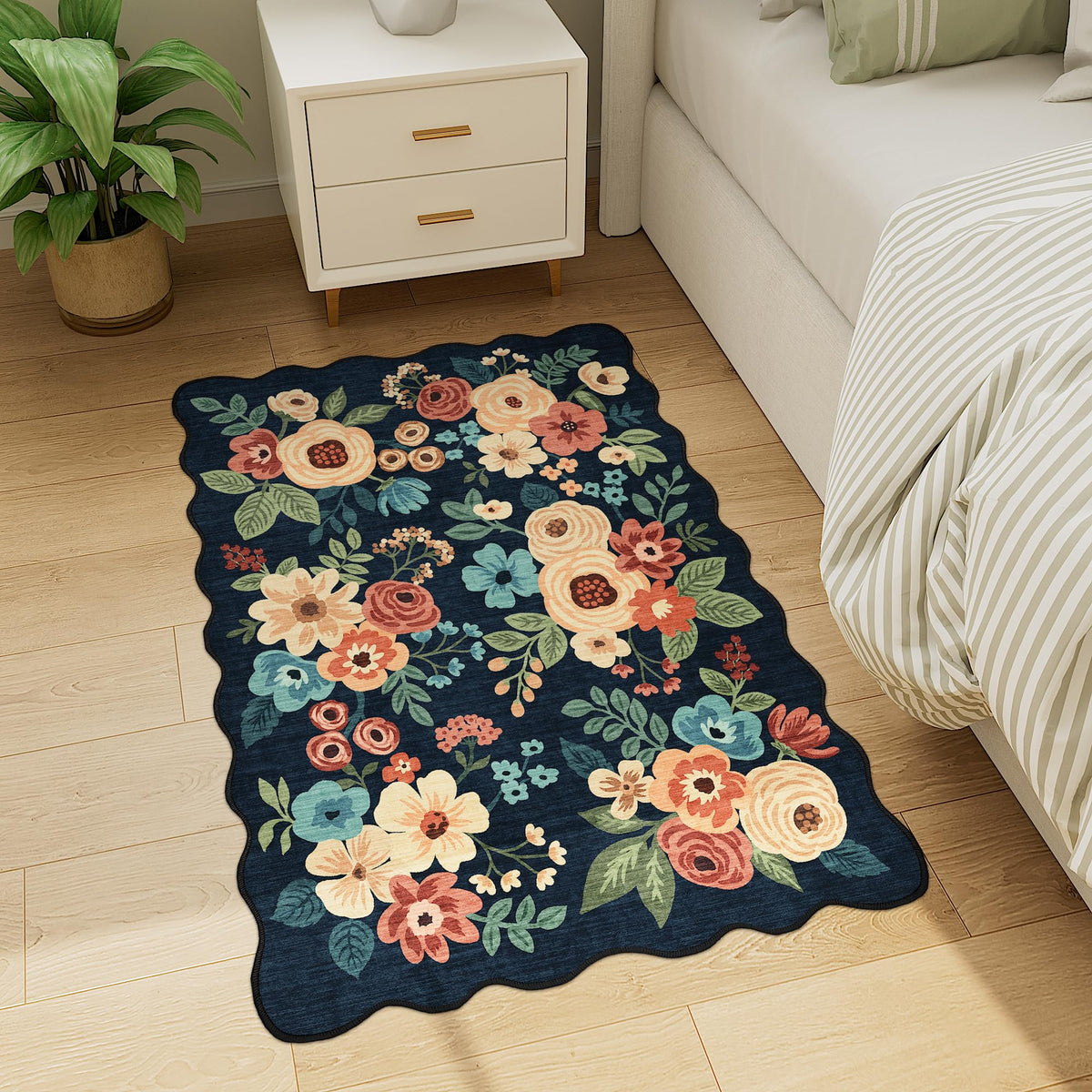 DUKINO non-slip entry rug ideal for high-traffic areas and washing