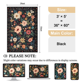 DUKINO non-slip backing rug keeps entryways stable during daily use.