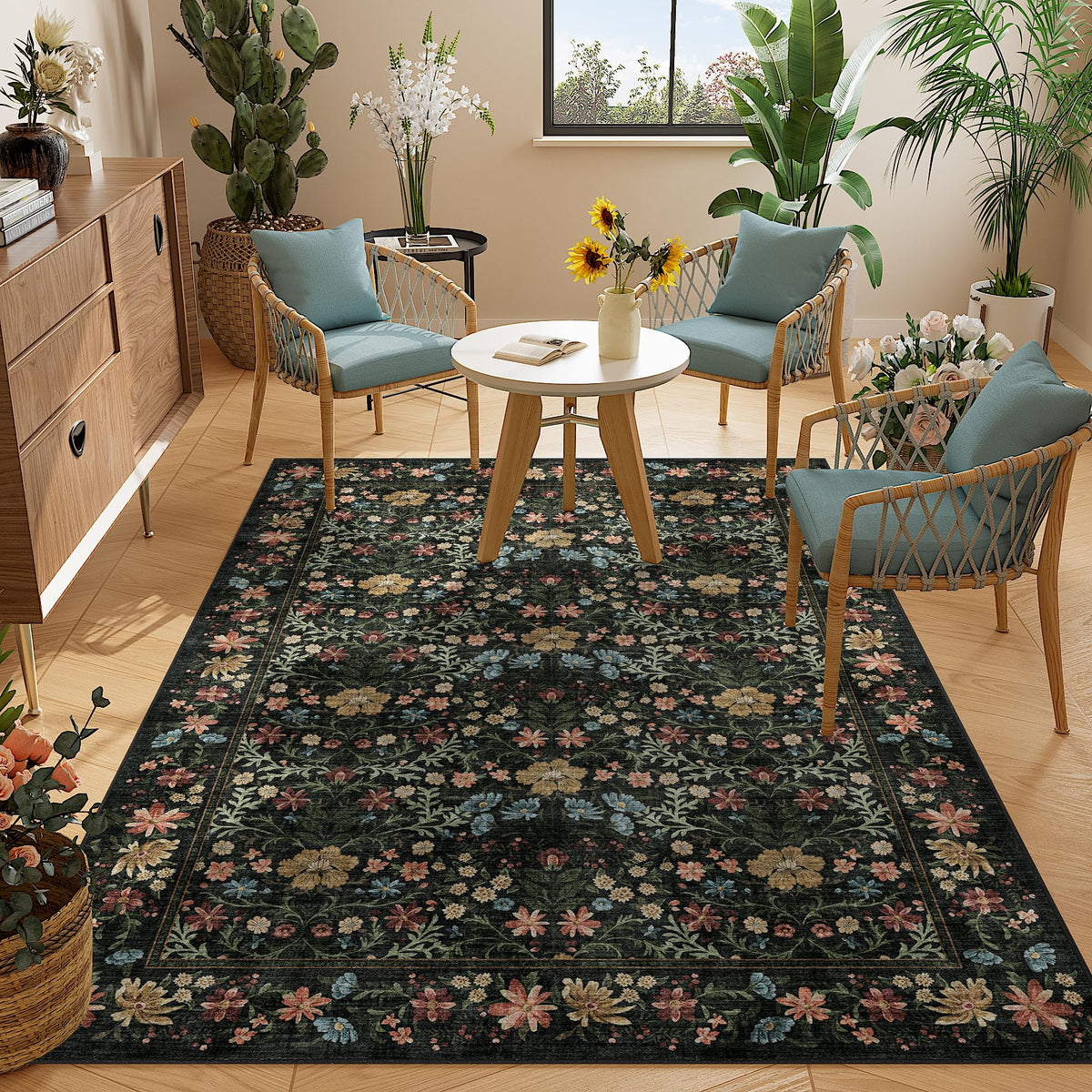 DUKINO non-shedding rug suitable for kids and pets