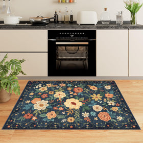 DUKINO non-slip back with TPR keeps rugs in place on smooth floors.