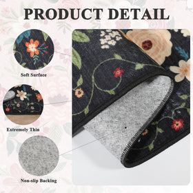 DUKINO runner rug provides soft underfoot comfort for kids.