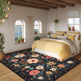 DUKINO vintage floral pattern enhances any room’s decor aesthetic