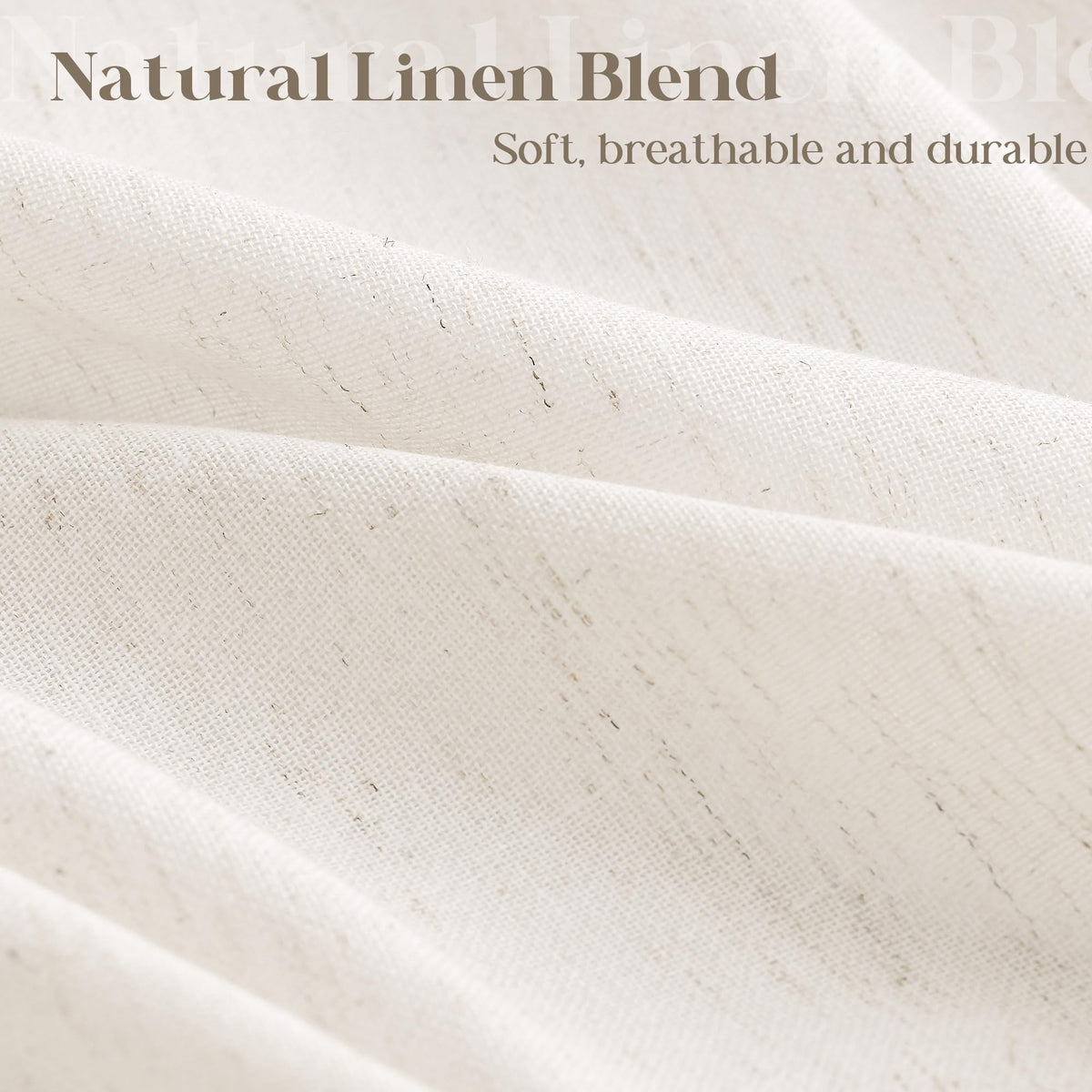 DUKIYO linen texture surface adds natural depth to your bathroom decor.
