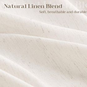 DUKIYO linen texture surface adds natural depth to your bathroom decor.