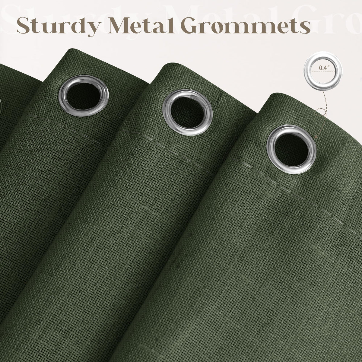 DUKIYO olive green shade visually enlarges small bathrooms