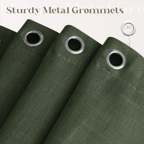 DUKIYO olive green shade visually enlarges small bathrooms