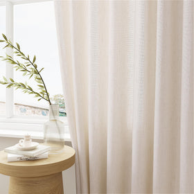 DUKIYO open weave fabric balances privacy with ambient light.