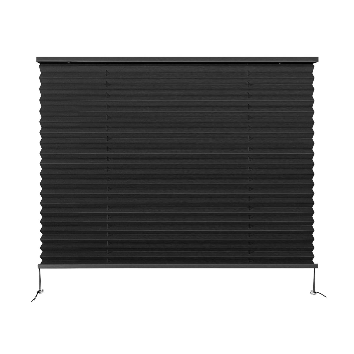 Dulepax RV blinds pleated shade close-up shows premium fabric for light control.