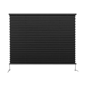 Dulepax RV blinds pleated shade close-up shows premium fabric for light control.