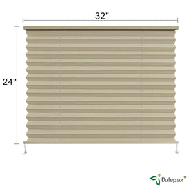 Dulepax pleated shades for camper window setup reduces glare while preserving view.
