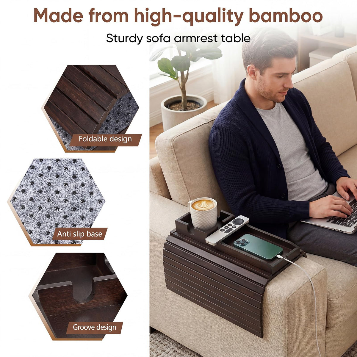 Dumbpec armrest compatibility fits 4.7 to 16.9 inch arms.