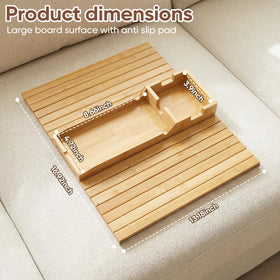 Dumbpec tray folded flat for space-saving storage