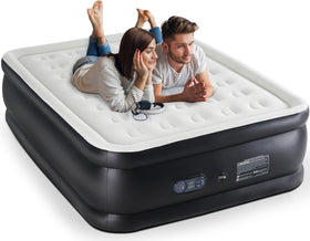 DUMOS built-in pump inflates quickly for easy setup