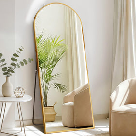 DUMOS arched mirror 56x21 full-length for head-to-toe reflection and dressing
