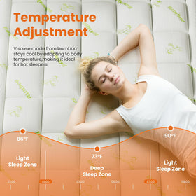 DUMOS bamboo fabric suitable for sensitive sleepers seeking cooling comfort.