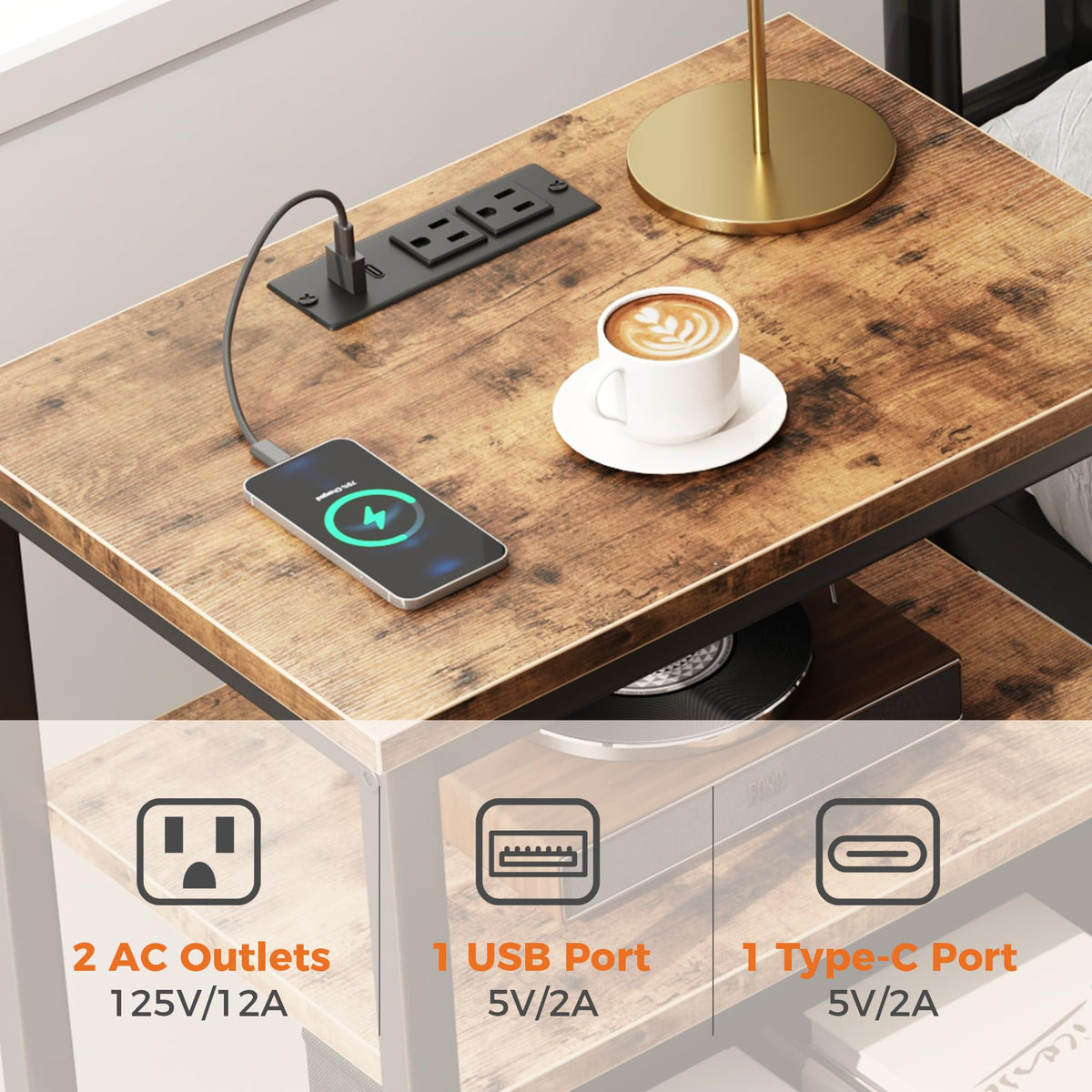 DUMOS adjustable-middle-shelf lets you tailor height for tall items.
