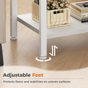 DUMOS space-saving design fits beside beds or sofas in tight rooms.