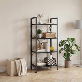 DUMOS classic freestanding bookshelf shown in a living room arrangement