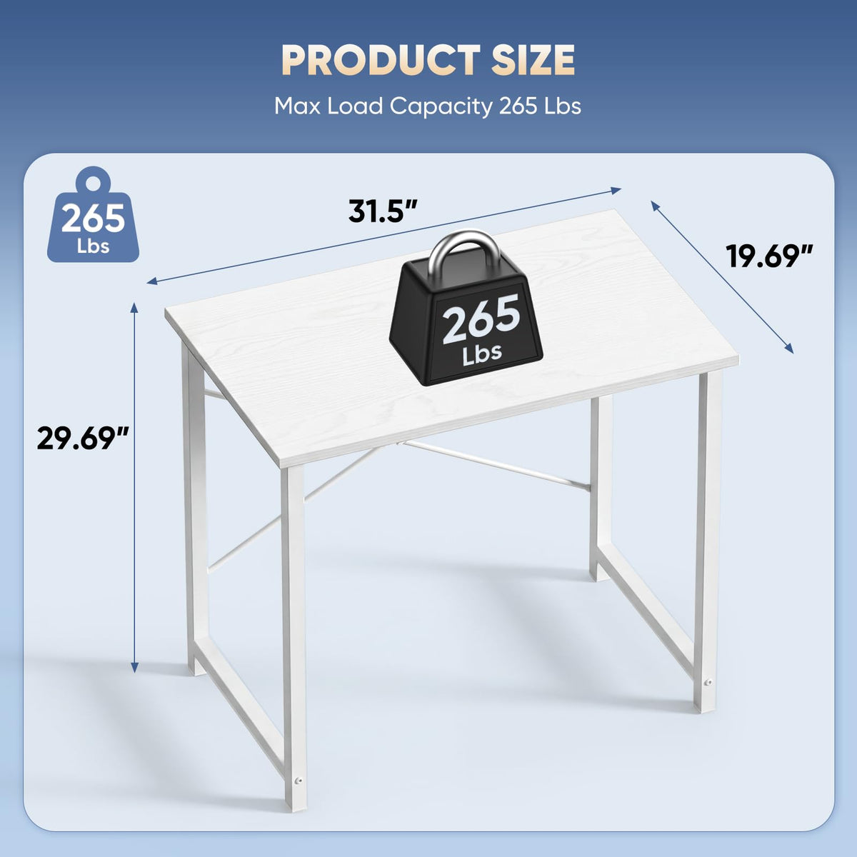 DUMOS compact workspace area supports organized study or writing sessions