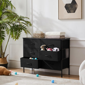 DUMOS dresser includes anti-tip design for family safety