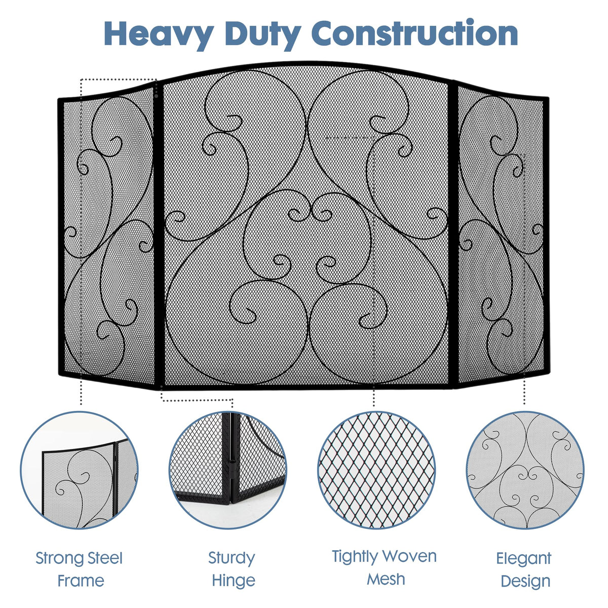 DUMOS decorative black finish blends with various decor styles.