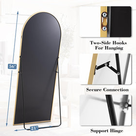 DUMOS floor-standing full-body view for dramatic room focal point