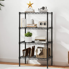 DUMOS kitchen and garage setup helps keep items organized.