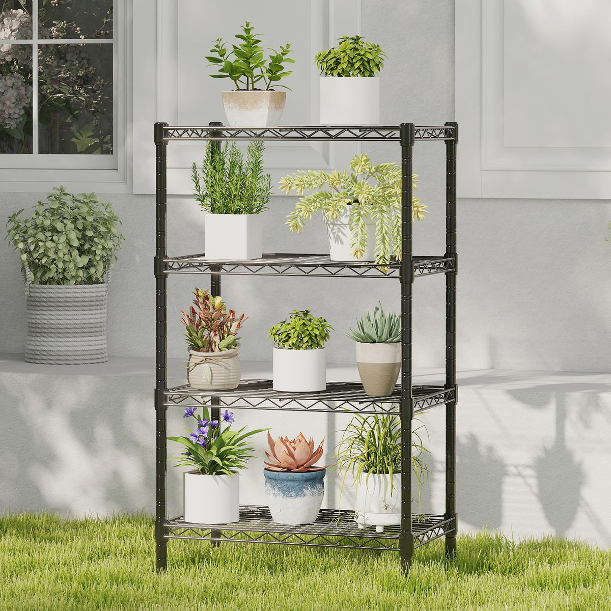 DUMOS space-saving design maximizes vertical storage in small rooms.