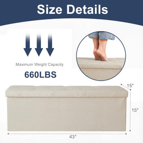 DUMOS gray linen seat highlights comfortable, breathable upholstery.