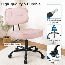 DUMOS swivel base enables smooth movement in tight spaces