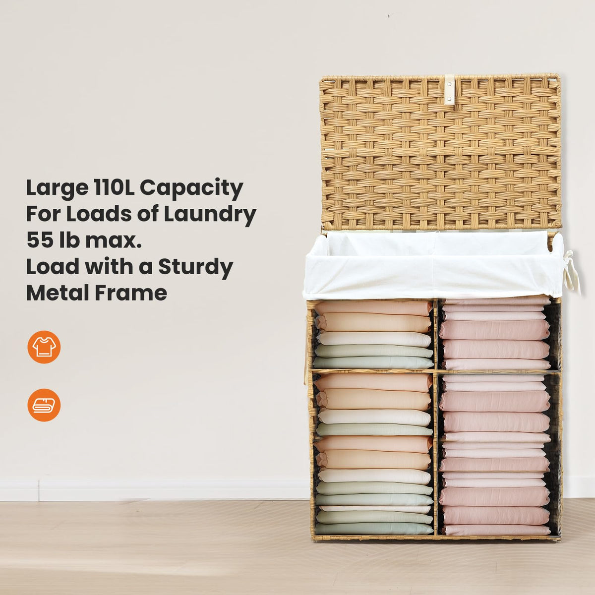 DUMOS fold-flat design for compact storage when not in use.