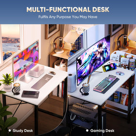 DUMOS modern simple desk style fits contemporary rooms