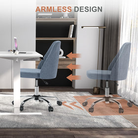 DUMOS versatile vanity chair fits bedrooms, home offices, and dorms