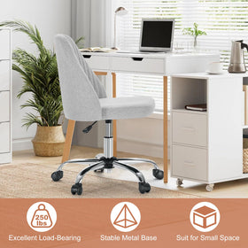 DUMOS height-adjustment feature lets you set the perfect desk height.