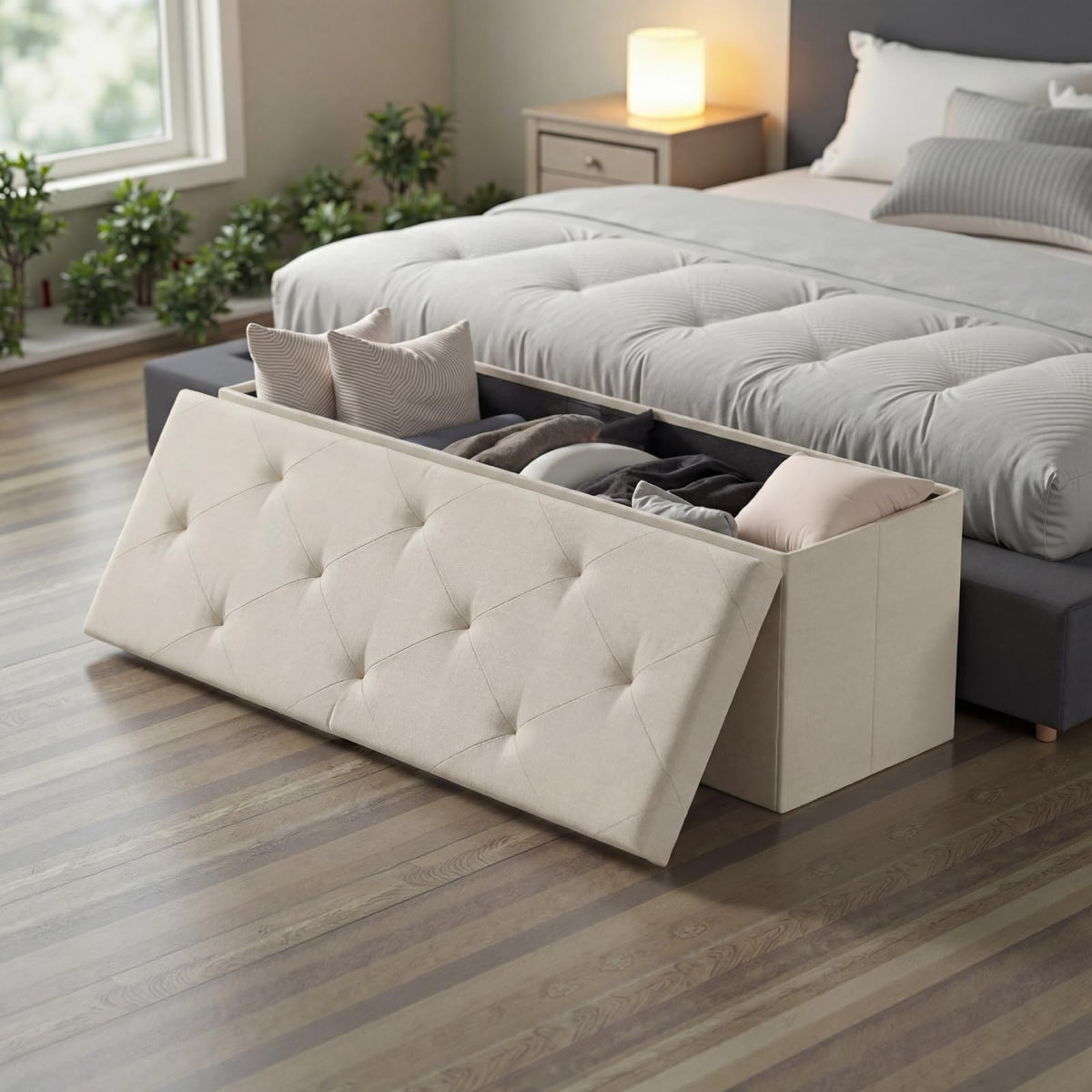 DUMOS versatile design for bedroom, living room, or entryway.