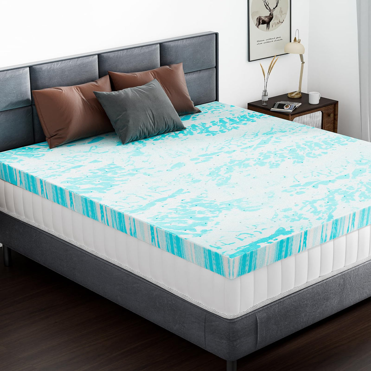 DUMOS versatile-topper-for-bed-sofa-rv suitable for beds, sofas, and RVs