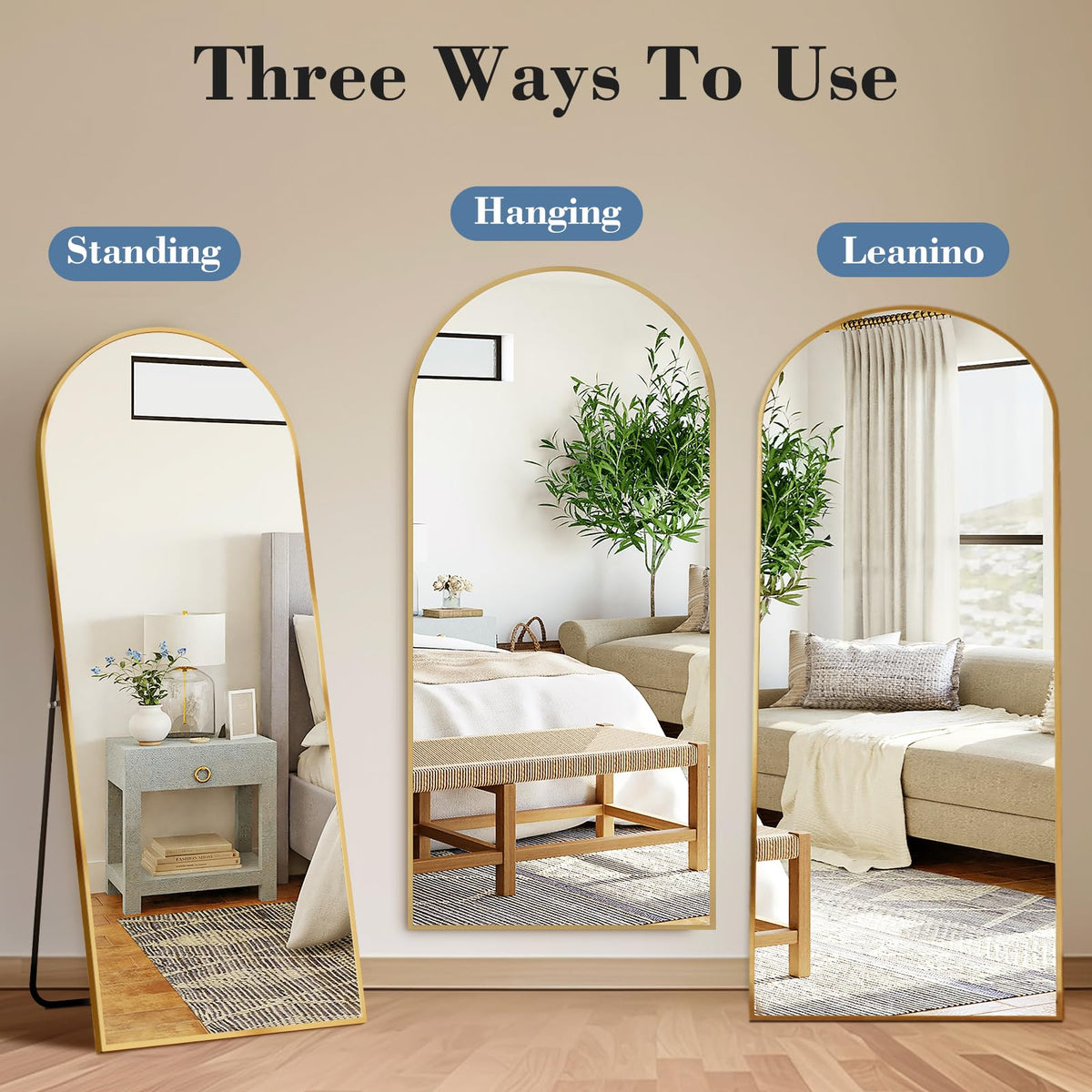 DUMOS wall-lean option ideal for space-saving layouts