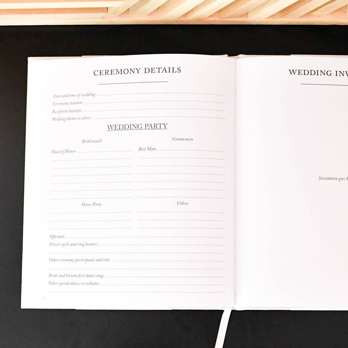 Gift-ready Duncan & Stone Engagement Journal in elegant packaging for a fiancé or friend.