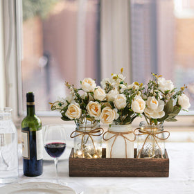 DUOER dining room centerpiece complements kitchen or dining area