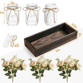 DUOER versatile centerpiece set fits small spaces