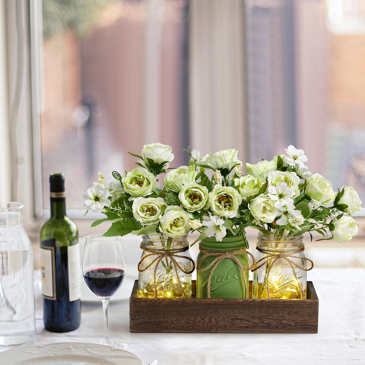 DUOER dining room decor idea for coffee tables and counters.