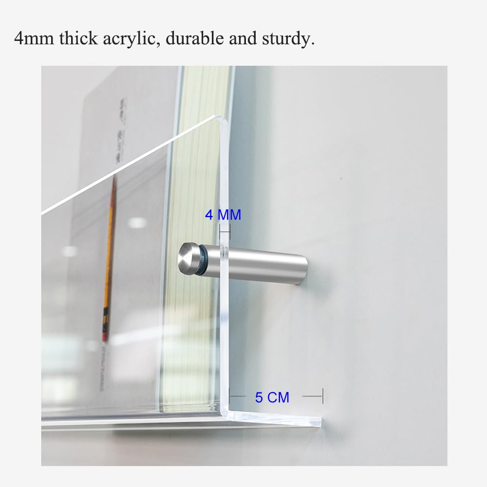 DuvinDD compact acrylic rack injects space-saving organization.