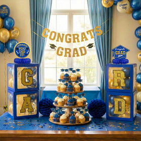 Duwagtry graduation backdrop kit helps create a photo-ready setup quickly