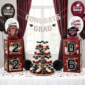 Duwagtry honeycomb table centers accent graduation dessert tables