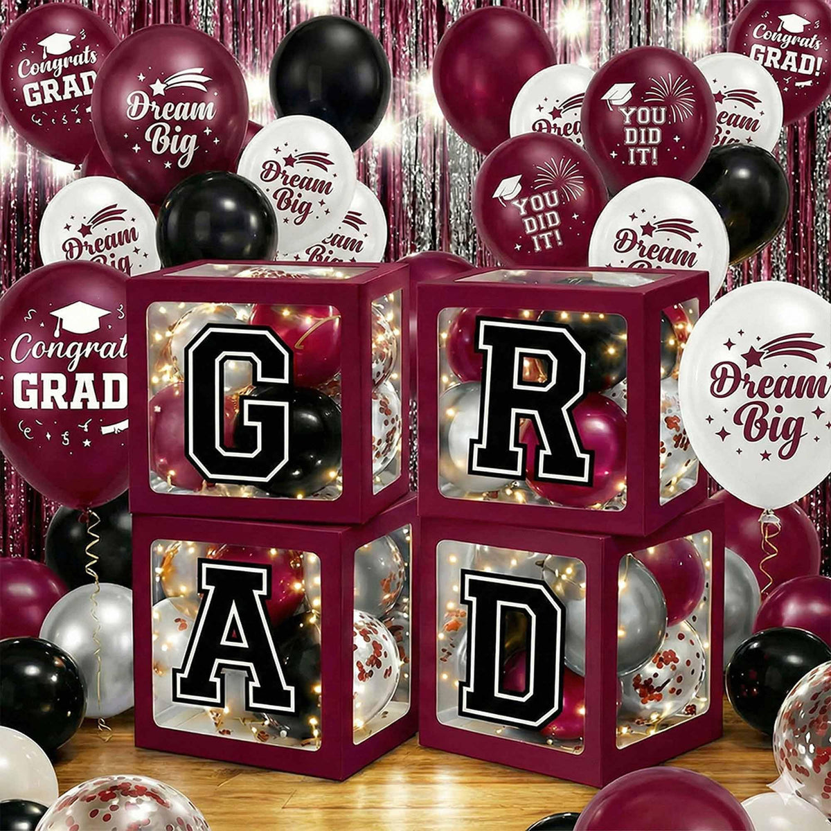 Duwagtry premium latex balloons in a mixed set for vibrant color