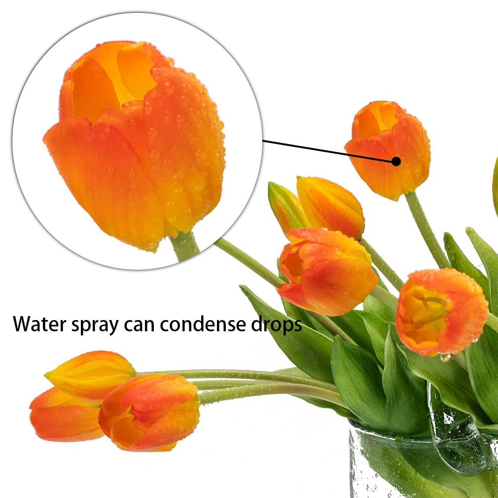 DUYONE tulips with iron-wire stems for versatile vase arrangements