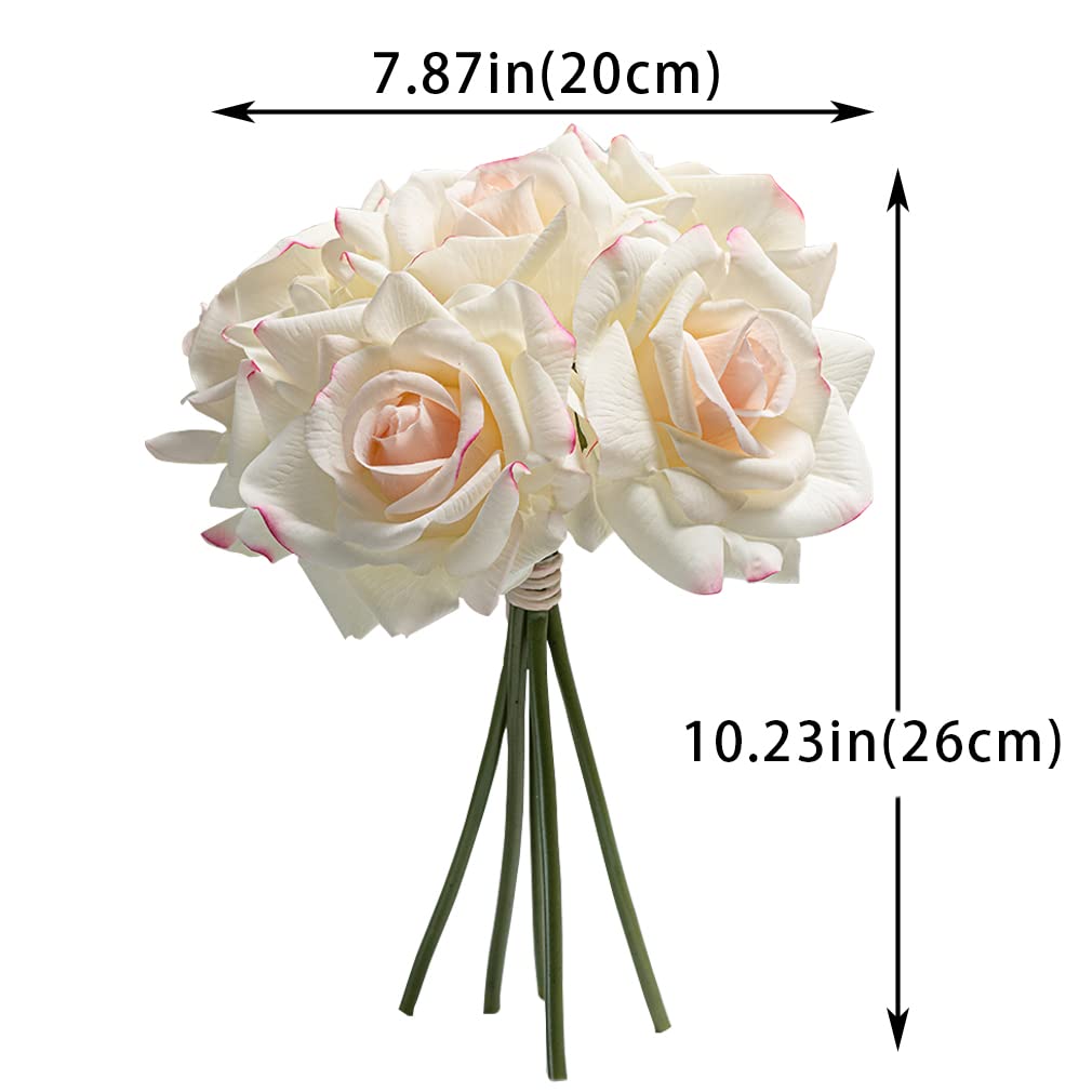 DUYONE bridal bouquet rose stems ready for ceremonies or photo shoots.