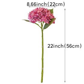 DUYONE realistic hydrangea petals with full latex look.